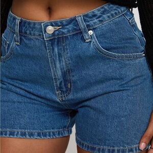 Princess Polly Blue Denim Women's Shorts